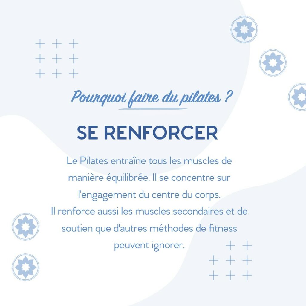 pilates bon pour se reforcer