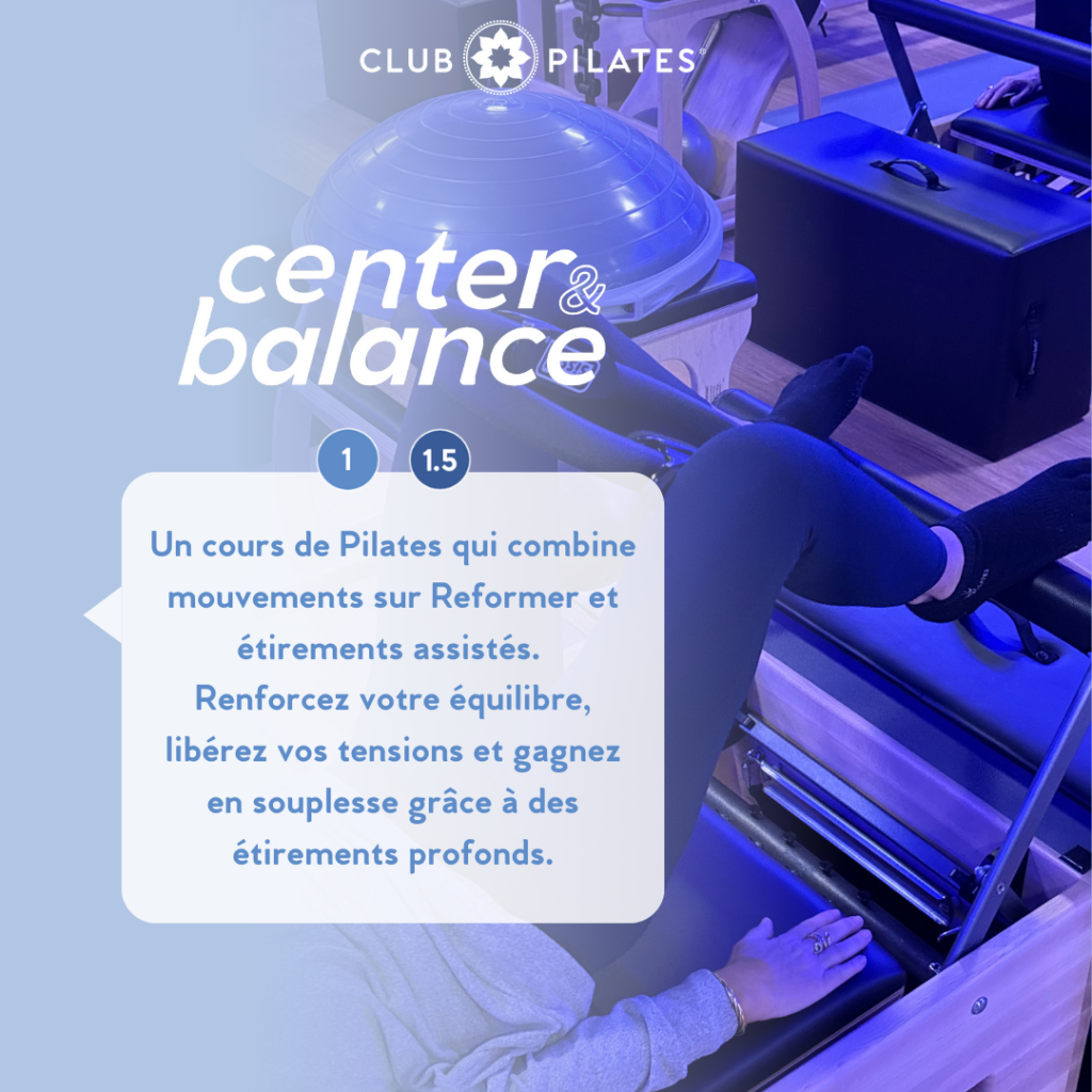 cours de pilates à brest center balance